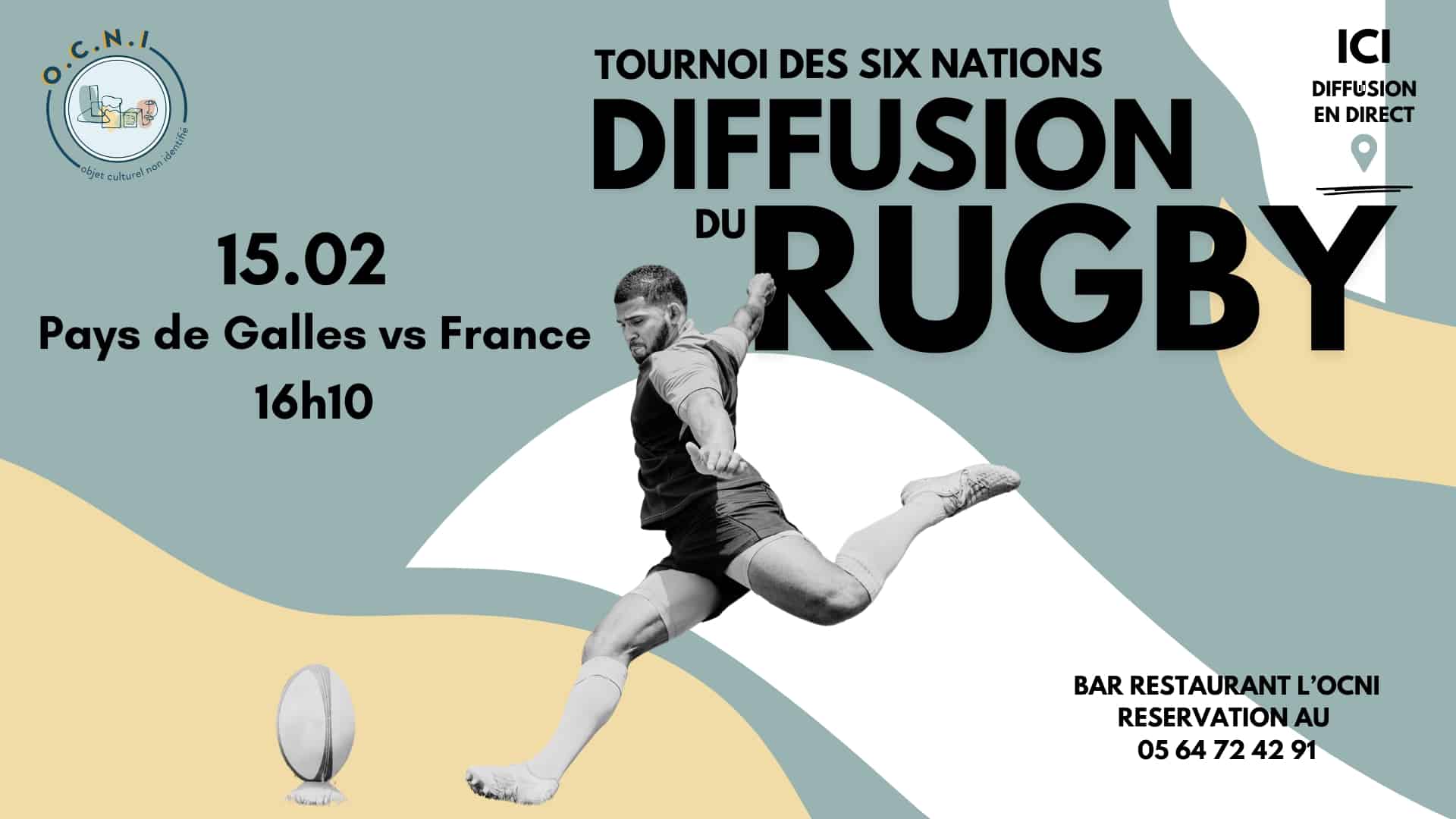 🏉 Diffusion Pays de Galles – France à Bordeaux