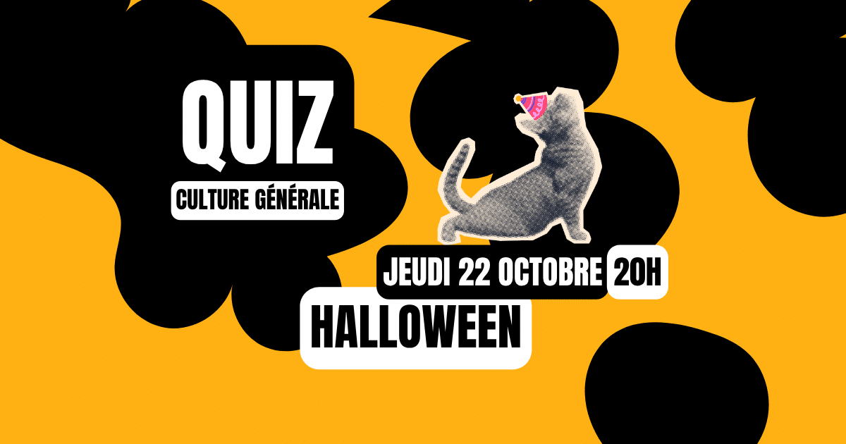 Quiz de Culture générale | Jeudi 22 Octobre à 20h | Thème : Halloween | OCNI – Bordeaux